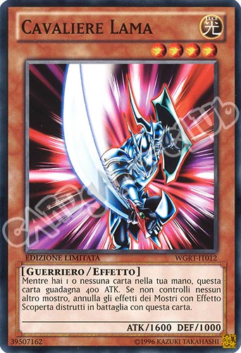 WGRT-IT012 Cavaliere Lama comune Edizione Limitata (IT) -NEAR MINT-