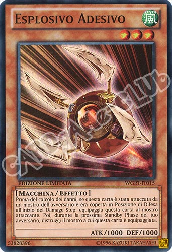 WGRT-IT015 Esplosivo Adesivo super rara Edizione Limitata (IT)  -GOOD-