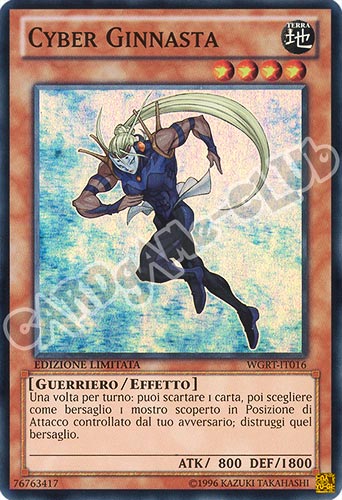 WGRT-IT016 Cyber Ginnasta super rara Edizione Limitata (IT)  -GOOD-