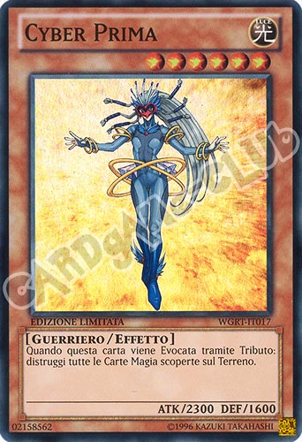 WGRT-IT017 Cyber Prima super rara Edizione Limitata (IT)  -GOOD-