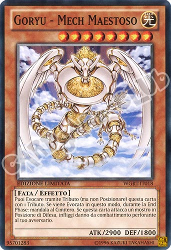 WGRT-IT018 Goryu - Mech Maestoso comune Edizione Limitata (IT) -NEAR MINT-