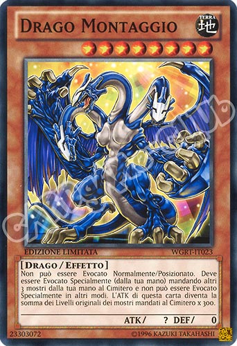 WGRT-IT023 Drago Montaggio comune Edizione Limitata (IT) -NEAR MINT-