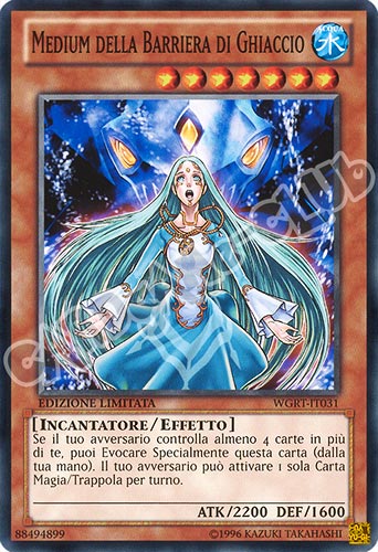 WGRT-IT031 Medium della Barriera di Ghiaccio comune Edizione Limitata (IT) -NEAR MINT-