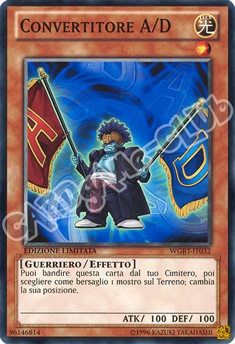 WGRT-IT032 Convertitore A/D comune Edizione Limitata (IT) -NEAR MINT-