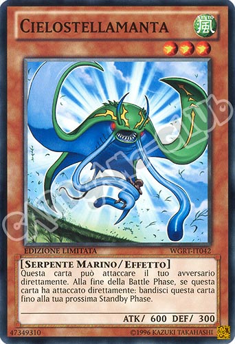 WGRT-IT042 Cielostellamanta comune Edizione Limitata (IT) -NEAR MINT-