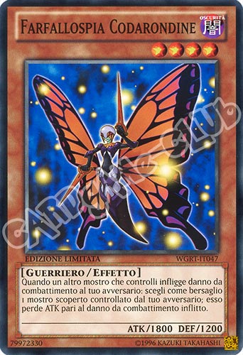 WGRT-IT047 Farfallospia Codarondine comune Edizione Limitata (IT) -NEAR MINT-