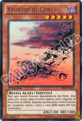 SHSP-IT042 Stormo di Corvi rara 1a edizione (IT) -NEAR MINT-