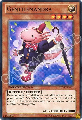 WGRT-IT063 Gentilemandra comune Edizione Limitata (IT) -NEAR MINT-