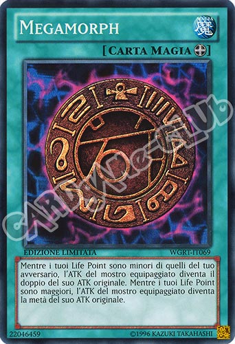 WGRT-IT069 Megamorph super rara Edizione Limitata (IT) -NEAR MINT-