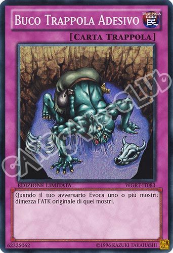 WGRT-IT083 Buco Trappola Adesivo super rara Edizione Limitata (IT)  -GOOD-