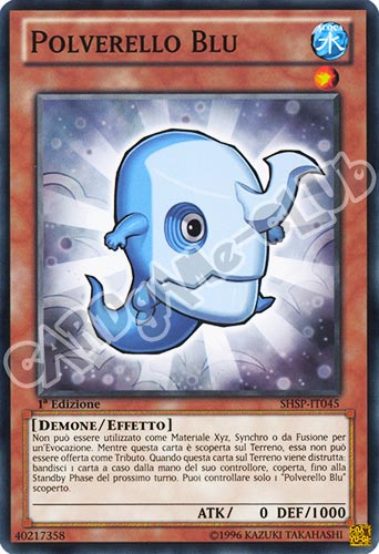 SHSP-IT045 Polverello Blu comune 1a edizione (IT) -NEAR MINT-