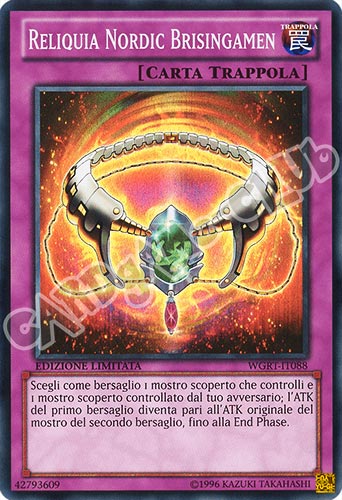 WGRT-IT088 Reliqua Nordic Brisingamen super rara Edizione Limitata (IT)  -GOOD-