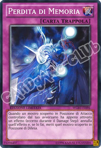 WGRT-IT096 Perdita di Memoria comune Edizione Limitata (IT) -NEAR MINT-