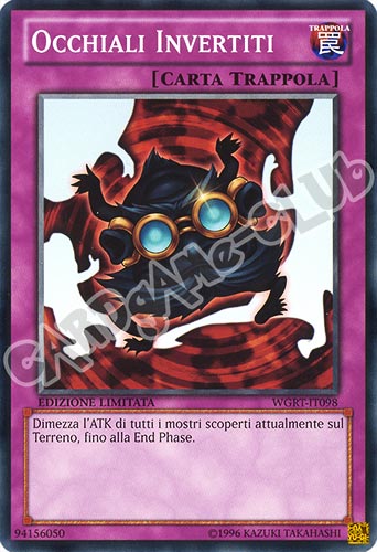 WGRT-IT098 Occhiali Invertiti comune Edizione Limitata (IT) -NEAR MINT-