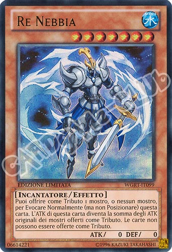 WGRT-IT099 Re Nebbia ultra rara Edizione Limitata (IT) -NEAR MINT-