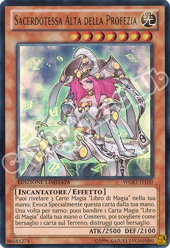 WGRT-IT100 Sacerdotessa Alta della Profezia ultra rara Edizione Limitata (IT)  -GOOD-