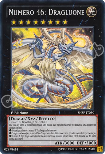 SHSP-IT050 Numero 46: Dragluone super rara 1a edizione (IT) -NEAR MINT-
