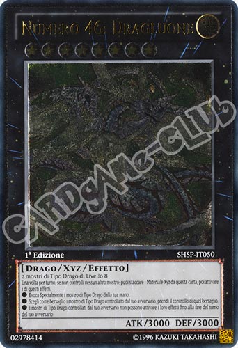 SHSP-IT050 Numero 46: Dragluone rara ultimate 1a edizione (IT) -NEAR MINT-