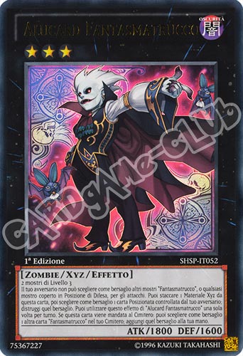 SHSP-IT052 Alucard Fantasmatrucco ultra rara 1a edizione (IT) -NEAR MINT-