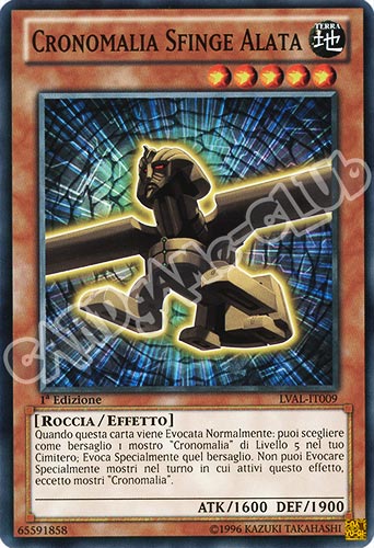 LVAL-IT009 Cronomalia Sfinge Alata comune 1a Edizione (IT) -NEAR MINT-