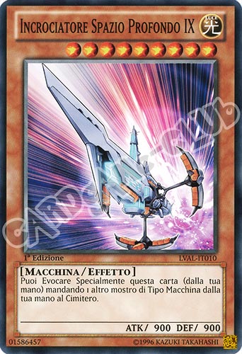 LVAL-IT010 Incrociatore Spazio Profondo IX comune 1a Edizione (IT) -NEAR MINT-