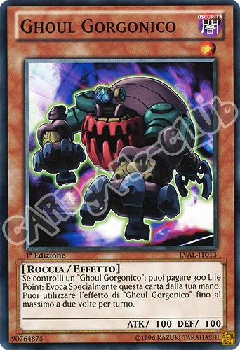 LVAL-IT013 Ghoul Gorgonico comune 1a Edizione (IT) -NEAR MINT-