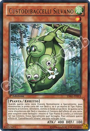 LVAL-IT015 Custodibaccelli Silvano rara 1a Edizione (IT)  -GOOD-