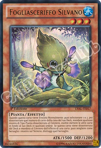 LVAL-IT017 Fogliasceriffo Silvano ultra rara 1a Edizione (IT) -NEAR MINT-
