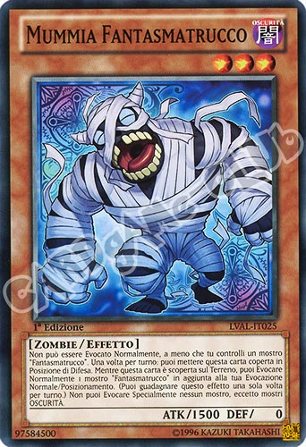 LVAL-IT025 Mummia Fantasmatrucco comune 1a Edizione (IT) -NEAR MINT-