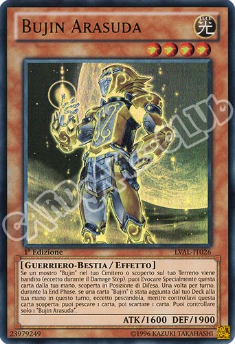 LVAL-IT026 Bujin Arasuda ultra rara 1a Edizione (IT) -NEAR MINT-