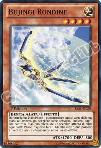 LVAL-IT028 Bujingi Rondine comune 1a Edizione (IT) -NEAR MINT-