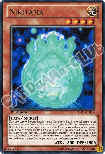 LVAL-IT037 Nikitama rara 1a Edizione (IT) -NEAR MINT-