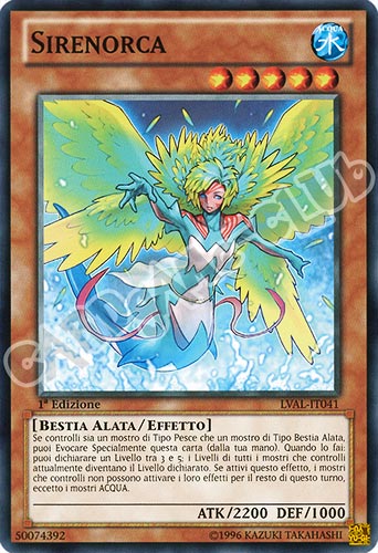 LVAL-IT041 Sirenorca comune 1a Edizione (IT) -NEAR MINT-