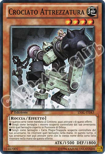 LVAL-IT043 Crociato Attrezzatura comune 1a Edizione (IT) -NEAR MINT-