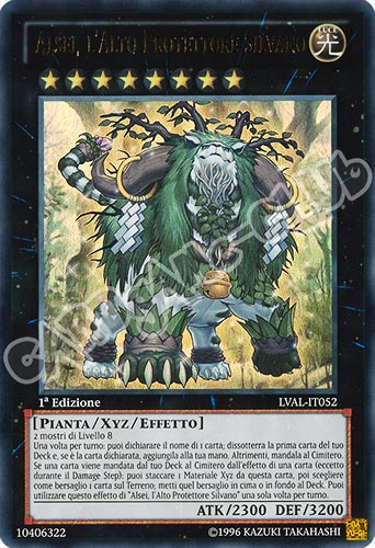 LVAL-IT052 Alsei, l'Alto Protettore Silvano ultra rara 1a Edizione (IT) -NEAR MINT-