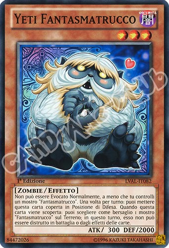 LVAL-IT082 Yeti Fantasmatrucco comune 1a Edizione (IT) -NEAR MINT-