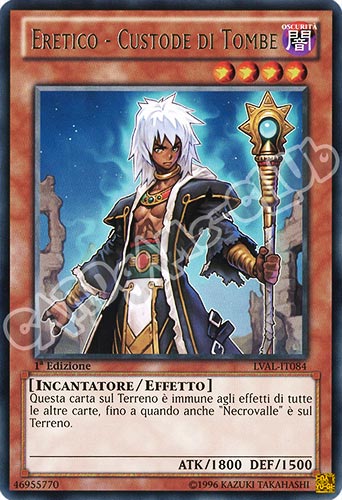 LVAL-IT084 Eretico - Custode di Tombe rara 1a Edizione (IT) -NEAR MINT-