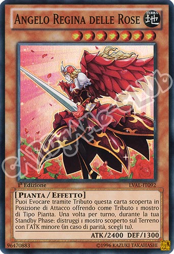 LVAL-IT092 Angelo Regina delle Rose super rara 1a Edizione (IT) -NEAR MINT-