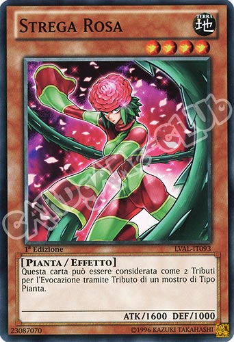 LVAL-IT093 Strega Rosa comune 1a Edizione (IT) -NEAR MINT-