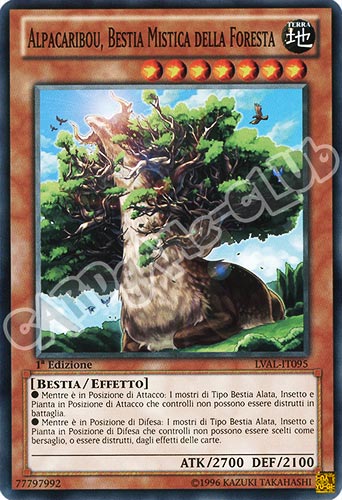 LVAL-IT095 Alpacaribou, Bestia Mistica della Foresta comune 1a Edizione (IT) -NEAR MINT-