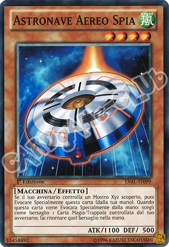 LVAL-IT099 Astronave Aereo Spia comune 1a Edizione (IT) -NEAR MINT-
