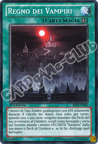 SHSP-IT064 Regno dei Vampiri comune 1a edizione (IT) -NEAR MINT-