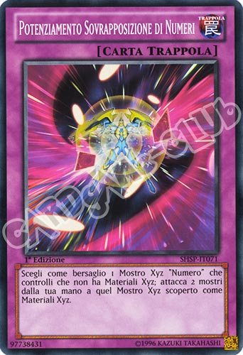SHSP-IT071 Potenziamento Sovrapposizione di Numeri comune 1a edizione (IT) -NEAR MINT-