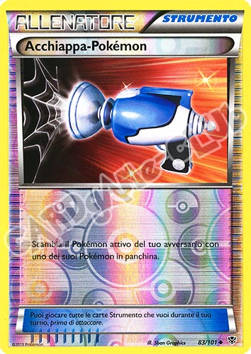 083 / 101 Acchiappa-Pokemon non comune foil reverse (IT) -NEAR MINT-
