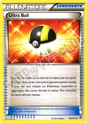 090 / 101 Ultra Ball non comune (IT)  -GOOD-