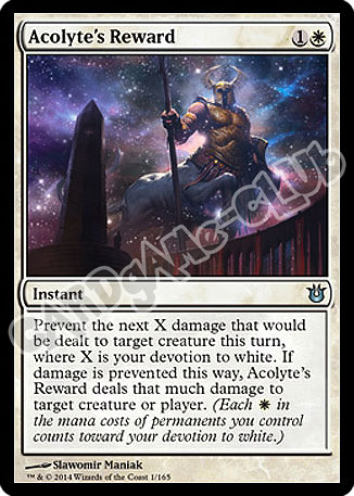 001 / 165 Acolyte's Reward non comune (EN) -NEAR MINT-