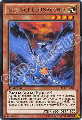 SHSP-IT081 Bujingi Cornacchia rara 1a edizione (IT) -NEAR MINT-
