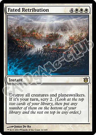 011 / 165 Fated Retribution rara (EN) -NEAR MINT-