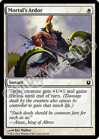 020 / 165 Mortal's Ardor comune (EN) -NEAR MINT-