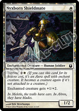 021 / 165 Nyxborn Shieldmate comune (EN) -NEAR MINT-